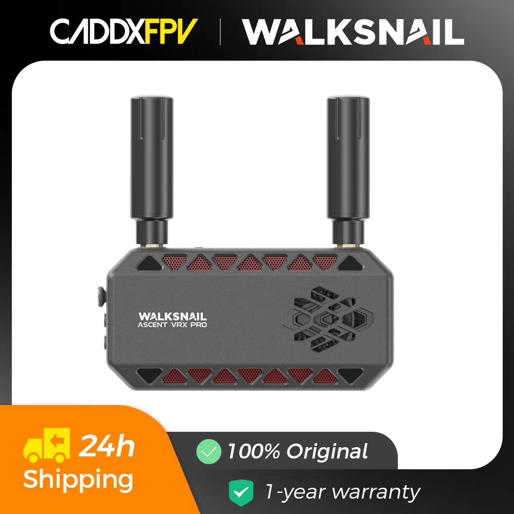 Skyzone Cobra X V2 Fpv Goggles - Penerima Caddx Walksnail Ascent VRX Pro