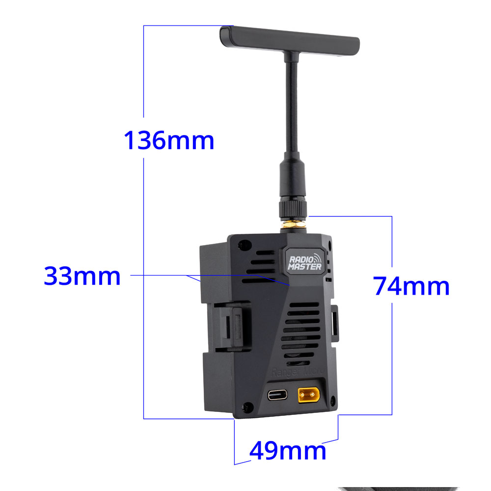 Modul RadioMaster Ranger Micro - Radiomaster Ranger 2.4Ghz Elrs Module ulasan dan harga