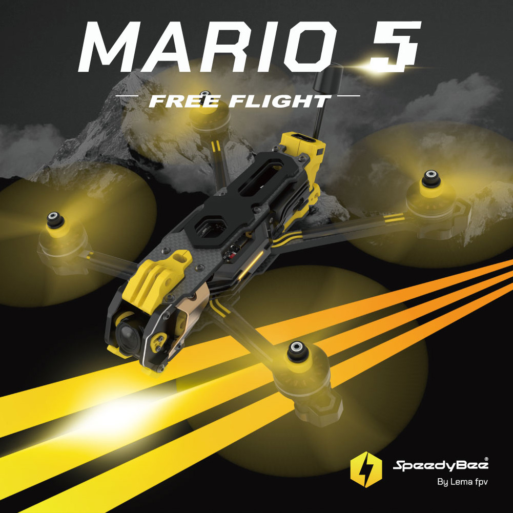 SpeedyBee Mario 5 Bingkai 5 In - Radiomaster Ranger 2.4Ghz Elrs Module ulasan dan harga