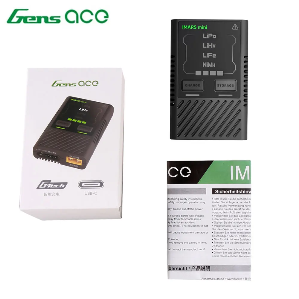 Pengisi Daya Mini Gens Ace IMA - Foxeer Reaper F4 128K 65A Esc ulasan dan harga